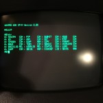 Kaypro 1 Screen Close Up